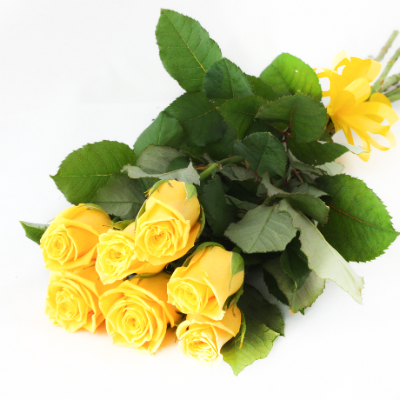 Желтые с розы с доставкой по Александровке